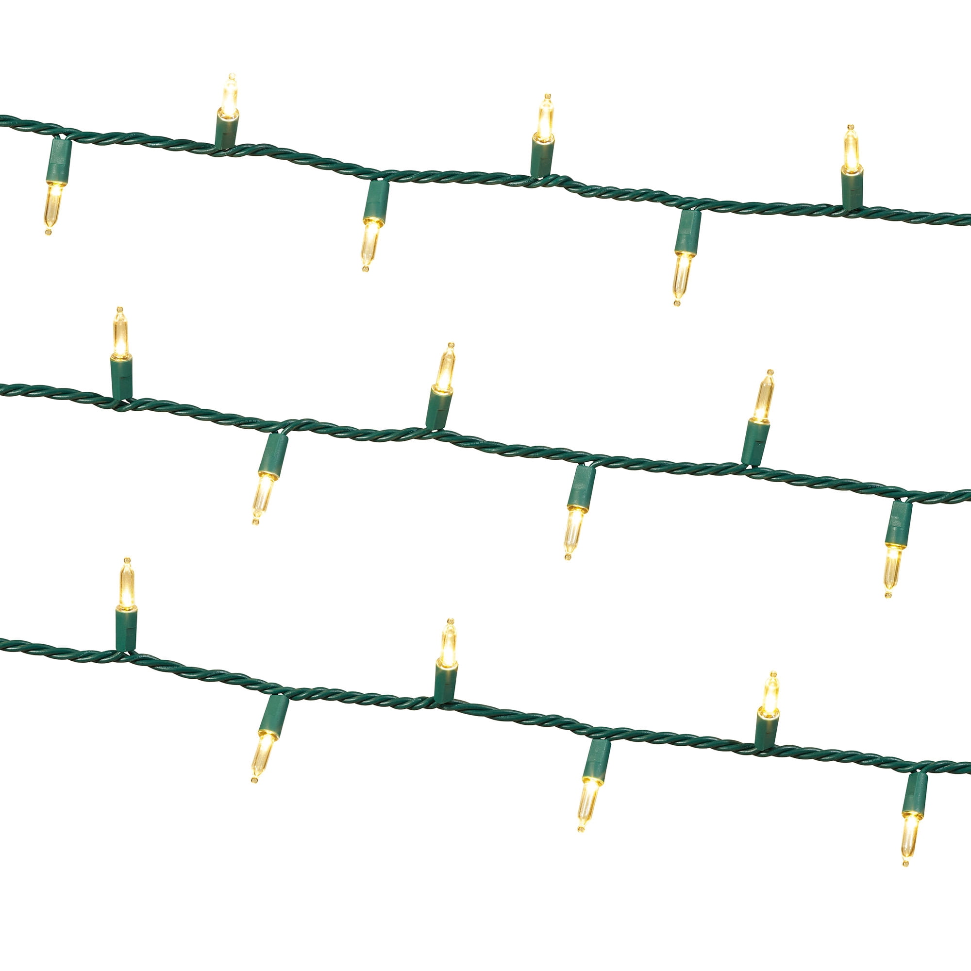 Indoor 20-Count LED Mini Christmas String Lights, Warm White, 5', by Holiday Time