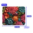 thumbnail image 4 of Mouse Pad SVART de Superficie Suave, base antideslizante, con diseño orginal de Flores 3D, Diseño16, 22*18 cm, 4 of 4