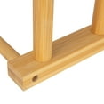 thumbnail image 4 of Household Essentials Bamboo 6 Pair Boot Rack, Natural, 4 of 7