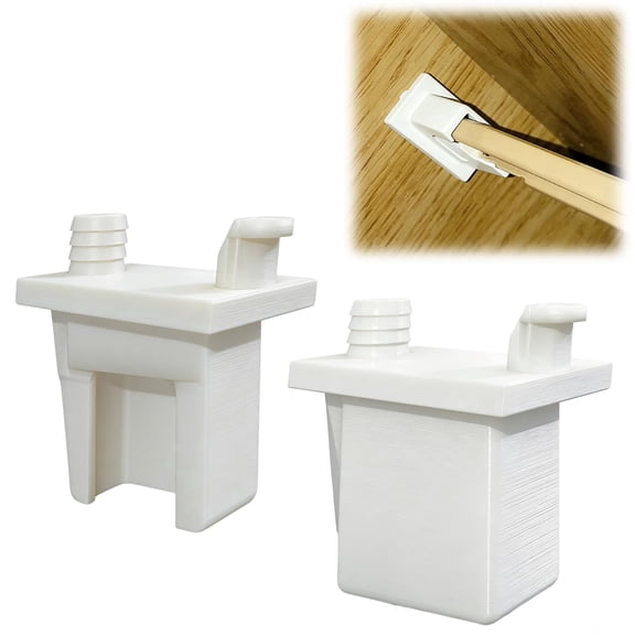 Drawer Slide Socket Replacement for Merillat 471029 471037, Rear Mount Bracket Guide Hardware for Cabinet Drawer Repair