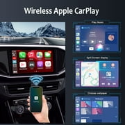 CarlinKit CCPA Wireless CarPlay&Wireless AA for Aftermarket Android Head Unit, Screen Mirroring, Fota Upgrade,for Android 4.4.2 or Above, Black