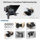 thumbnail image 5 of FEELWORLD TP2 Cámara DSLR portátil Teleprompter Prompter con control remoto 8 piezas Anillos adaptad FEELWORLD Telepromter, 5 of 6