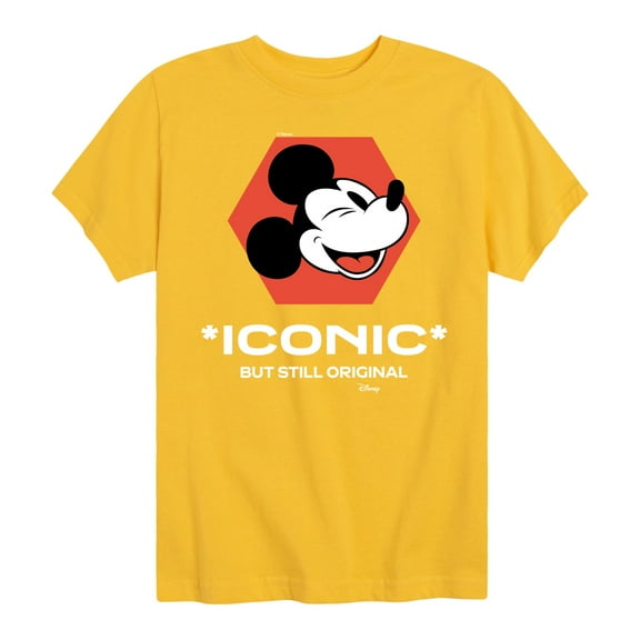 Disney - Mickey Mouse - Iconic But Still Original - Youth Short Sleeve Graphic T-Shirt
