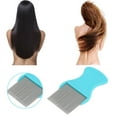thumbnail image 1 of WIFKLSIIPG Brosse Peigne pour Poux des Cheveux, Embout Fin, Élimination Sans Nit, Acier Inoxydable, 1 of 3