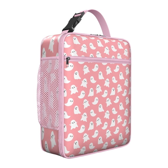 Halloween Lunch Box: Spooky Insulated Bag - Reusable Leakproof Tote with Pockets for School STU & Work Adults