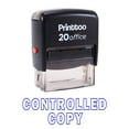thumbnail image 2 of Printtoo Office Stationary Custom Stamp CONTROLLED COPY Self Inking Rubber Stamp-Blue, 2 of 2