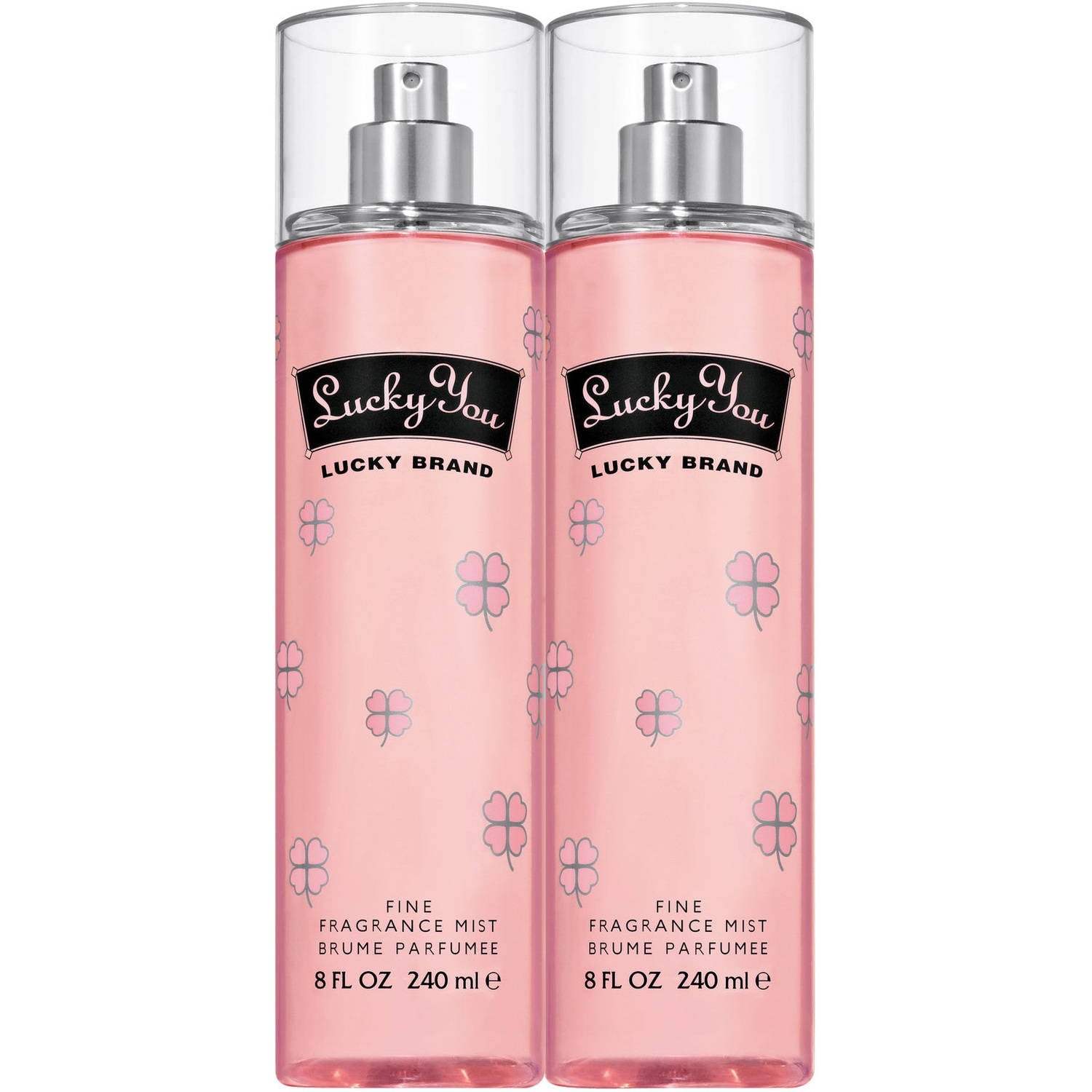 Lucky You Fragrance Mist for Women, 8 fl oz, 2 count