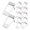 thumbnail image 1 of EXHUMKY 30Pcs Universal Recessed Lighting Spring Clips Silver Plastic for Bedroom, 1 of 8