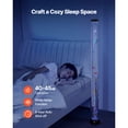 thumbnail image 5 of KFFKFF 5 ft Sensory Bubble Tube Lamp with Floating Fish, 16 Color Options, Remote Control, and Calming Light for Home Decor and Relaxation, 5 of 9