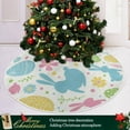 thumbnail image 6 of Coolnut Christmas Tree Skirt, 36", Easter Tree Skirt Double Layers Polyester Easter Tree Skirt for Easter Holiday Party Decoration, 6 of 6