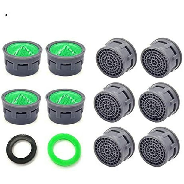 Faucet Aerator, Faucet Flow Restrictor Replacement Parts Insert Sink Aerator for Bathroom or