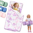 thumbnail image 1 of Primlect Tapete para Siesta de Niño Pequeño, 51" x 22", Saco de Dormir Ligero con Almohada Removible, para Durmientes Cálidos, Azul, 1 of 8