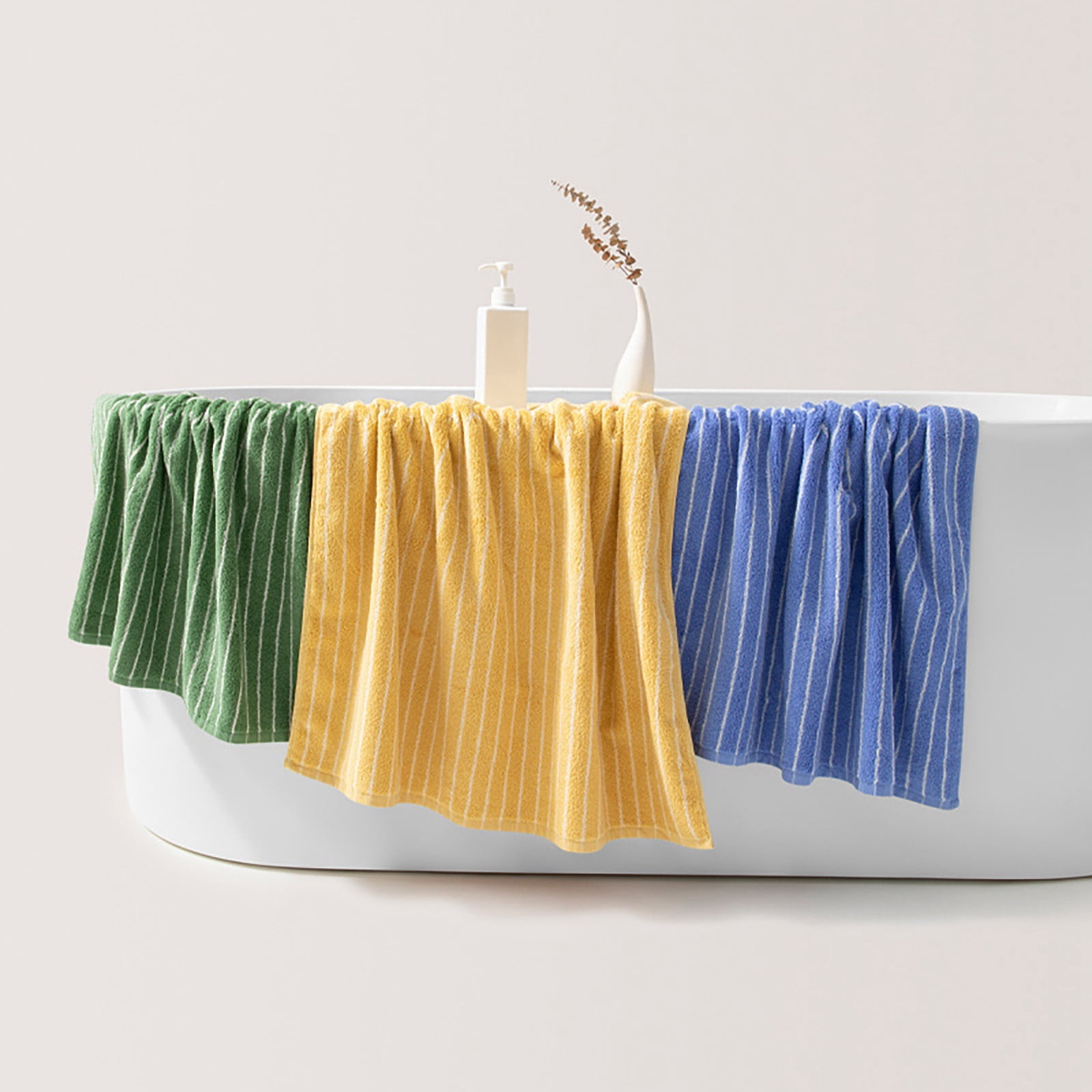 Large Bath Towels 100% Cotton Super Soft and Highly Absorbent, Quick Dry Lightweight Towels for Bathroom, Home, Gym, and Spa, Extra Large Bath Sheet, Gentle on Skin