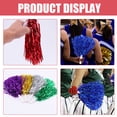 thumbnail image 4 of unbranded 9Ud Pom Poms Para Cheerleading En Colores Con Mango Para Eventos Deportivos, 4 of 6