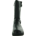 thumbnail image 3 of Dr. Scholl's Shoes Womens VIP Buckle Faux Leather Mid-Calf Boots, 3 of 3