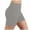 Gray, variant on SOOMLON Biker Shorts for Women Plus Size High Waisted Elastic Shorts Soft Leggings Shorts with Pockets Cycling Bottoms
