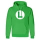 thumbnail image 1 of Super Mario - Sudadera de Luigi Insignia para Adultos Unisex (Verde), 1 of 2