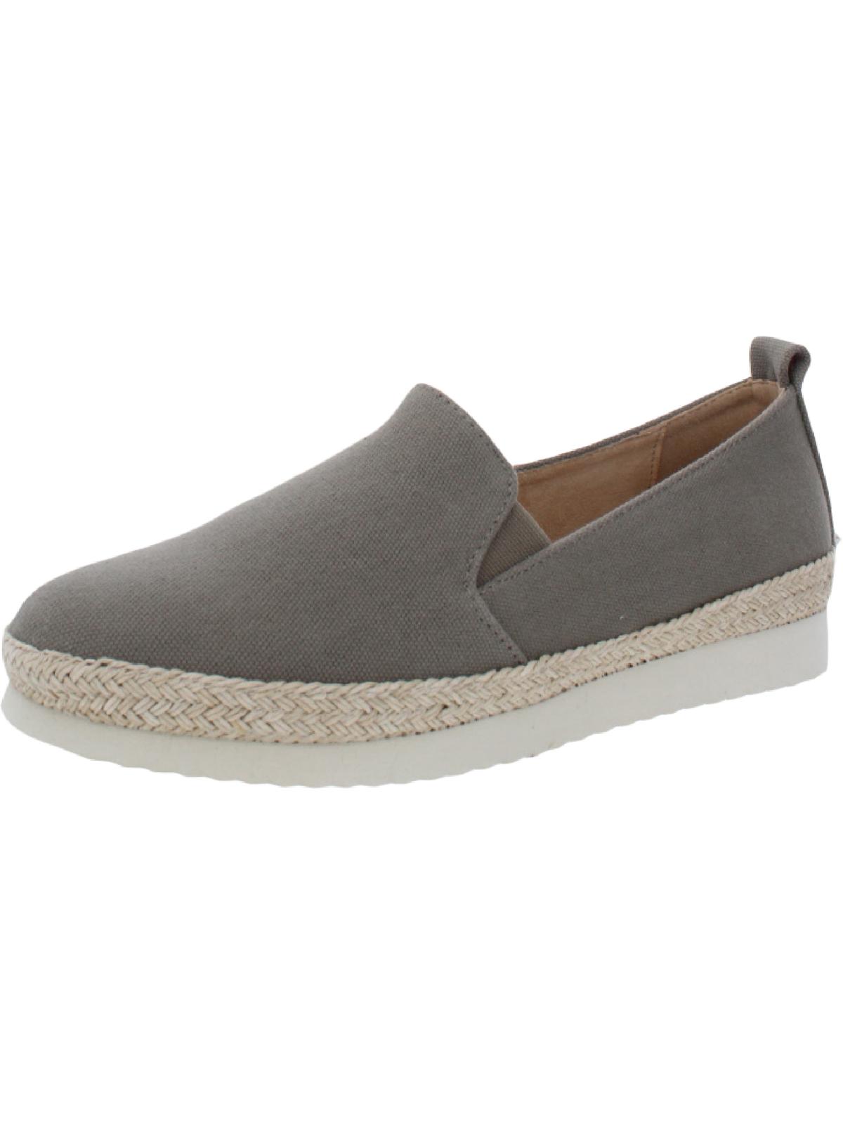 Journee Collection Womens Canvas Slip On Fashion Sneakers