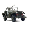 thumbnail image 3 of Old Modern Handicrafts 1941 Willys MB Overland Jeep Green Metal Handmade, 3 of 7