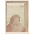 thumbnail image 3 of Maurice Denis 18x24 Black Modern Framed Museum Art Print Titled - Mother with Child by the Sea (1900), 3 of 5