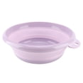 thumbnail image 4 of Non-Slip Wash Basin, Collapsible Dish Tub for Washing Face, Fruit, Vegetables, Equipped With Hanging Hole for Wall Mounting, BPA Free Material for Safe and Hygienic Use,, 4 of 8