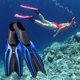 thumbnail image 3 of Esnórquel para adultos Sunnimix a pie buceo Azul Aletas de natación, 3 of 8