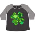 thumbnail image 3 of Inktastic St. Patrick's Day Clover Made of Clovers Women's Plus Size T-Shirt, 3 of 5