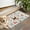 Multicolor Christmas Deer, variant on Pink Christmas Snowman Pattern Door Rugs,Washable Non Slip Door Mats Indoor,Decorative Door Mats,Entry Mat Indoor for Entrance,Bedroom,Kitchen,Bathroom,17"x30"