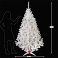 thumbnail image 4 of ARBOL DE NAVIDAD MONARCA DE LUJO BLANCO IRIDISC NAVIPLASTIC 190 cm 32760, 4 of 4