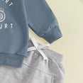 thumbnail image 6 of HCNTES Baby Boy Winter Clothes Toddler Baby Boy Girl Clothes 6 12 18 24 Months Summer Outfits Long Sleeves Sweatshirt Pants Set, 6 of 6
