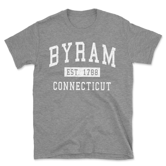 Byram Connecticut Classic Established Men's Cotton T-Shirt