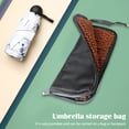 thumbnail image 1 of Bolsa de paraguas negra Cubierta de paraguas de microfibra Portátil Versátil para almacenamiento en el hogar, 1 of 3