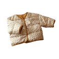 thumbnail image 3 of Esaierrr 1-7Y Baby Kids Flower Down Jackets for Boys Girls Buttons Winter Down coats Outerwear v-neck Warm Cotton Coats Washing-free Down liner Winter Tops Long Sleeve Thickening Snowsuit, 3 of 6