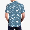 thumbnail image 5 of Rocae Poodle Dog for Men's Short Sleeve Polo Shirt, Quick Drying Performance Moisture Wicking Sports Men's Golf Shirt X-Large, 5 of 9