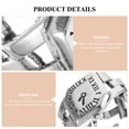thumbnail image 3 of unbranded 2Ud Anillo Para Mujer Vintage En Con Numerales Ajustable, 3 of 6