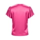 thumbnail image 5 of TaTaai Women's V-neck short sleeve top, solid color, ruffled sleeve design, casual stylish, soft breathable fabric, pullover style, ideal for daily outings & brunch dates Gift, 5 of 7