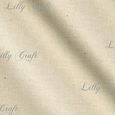 Natural Muslin Fabric 100% Cotton, 60 Inches Wide, Sold By The Yard