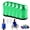 5pcs-green, variant on Magnetizer & Demagnetizer Tool Set – Screwdriver Head Magnetic Ring, Ultra‑Strong Metal Screw Holder for Hex Screwdrivers & Power Bits