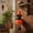 C, variant on Gold Wire Pumpkin Hangings, Witch Broom Spooky Sound Pendants for Ghost House Indoor Wall Halloween KTV Party Decor
