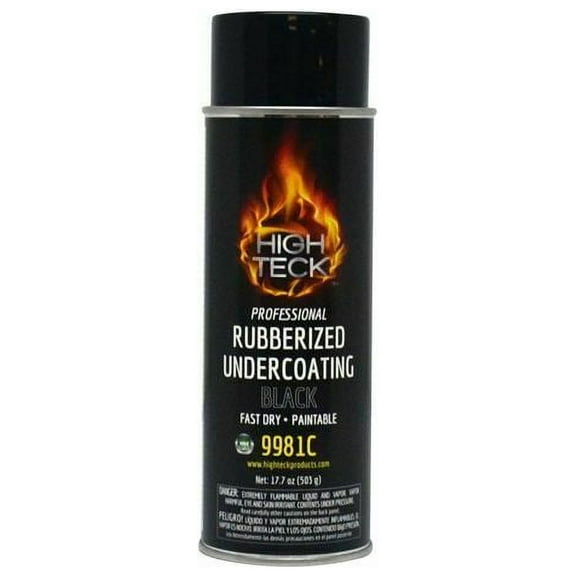 High Teck Performance Rubberized Undercoating BLACK VOC 9981C