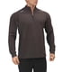thumbnail image 4 of pstuiky Camisas de invierno de manga larga para hombre, Camiseta deportiva informal de manga larga para hombre, color liso, con cuello alto, media cremallera y hebilla, ajustada m, 4 of 5