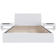 thumbnail image 2 of Nexera Porter 4-Piece Reversible Storage Bedroom Set, White, Double, 2 of 8