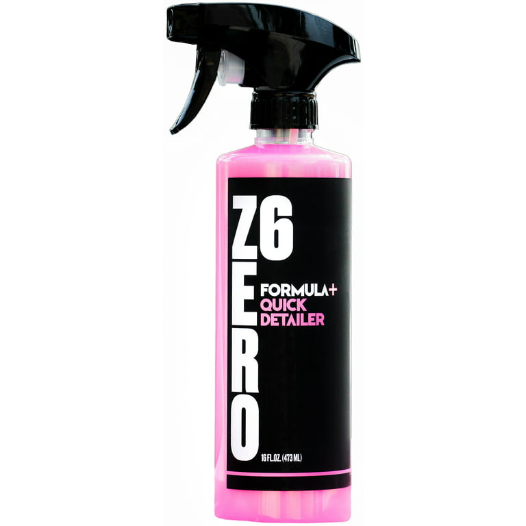 Zero Six Chemicals Quick Detailer Spray Wax For Car Detailing - Quick Easy  & Safe Carnauba Liquid Car Wax Spray For Hyper Gloss Protection - Rich &  Premium Forumula For Multi Surface