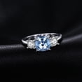 thumbnail image 2 of Jewelrypalace Gemstone Ring 925 Sterling Silver For Woman, Sky Blue Topaz Ring for Her, Jewellery Gifts, 2 of 6