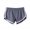 Gray, variant on Ecqkame Shorts for WomenWomen Casual Solid Summer Sports Shorts Workout Yoga Shorts Active Shorts Hot Pink L