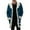 Blue, variant on uikmnh Mens Jackets Men Plus Size Winter Coat Lapel Collar Long Sleeve Padded Leather Jacket Thicken Coat Sheepskin Jacket Size:5XL