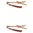 thumbnail image 4 of Eigraketly Small Bookmark Chic Bag Decor Bass Style Simple Supply Fixers Pendent Page Marker Shape Keyring Guitar Stationery Pattern Como se muestra 2piezas Eigraketly CBP470953, 4 of 6