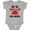 AC-Heather Grey, variant on Inktastic My Tia Loves Me Nephew Boys or Girls Baby Bodysuit