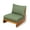 Green, variant on Christopher Knight Home Mid-Century Modern Outdoor Low Lounge Chair with Cushions, Solid Wood Frame, Beige
