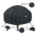 thumbnail image 4 of Classic Accessories Water-Resistant 30 Inch Full Coverage Round Fire Pit Cover, 4 of 9
